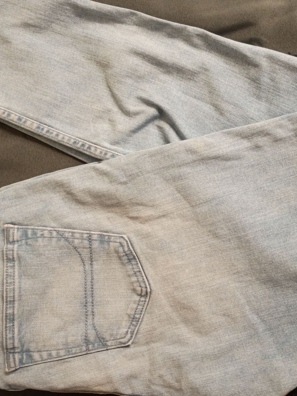 Hollister Women's Wash Denim Jeans - Blue